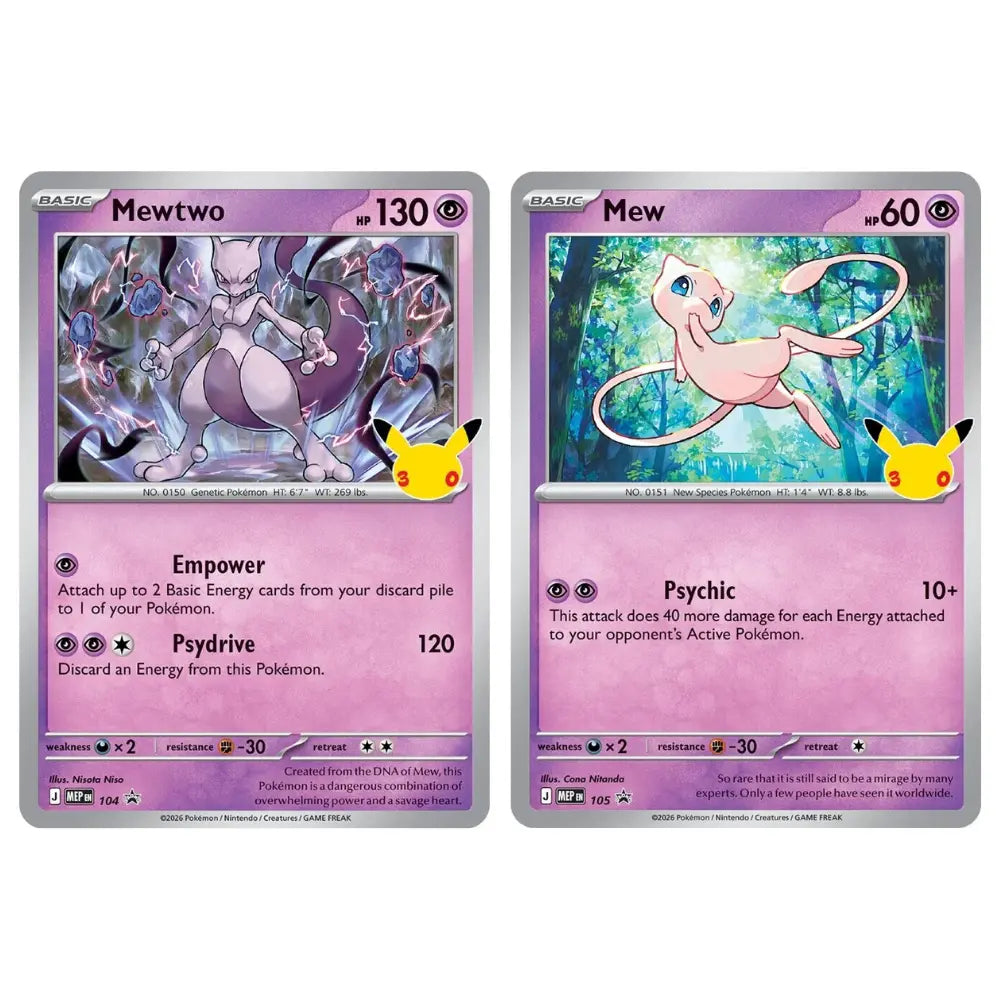 Pokémon TCG: 30th Celebration Figure Collection