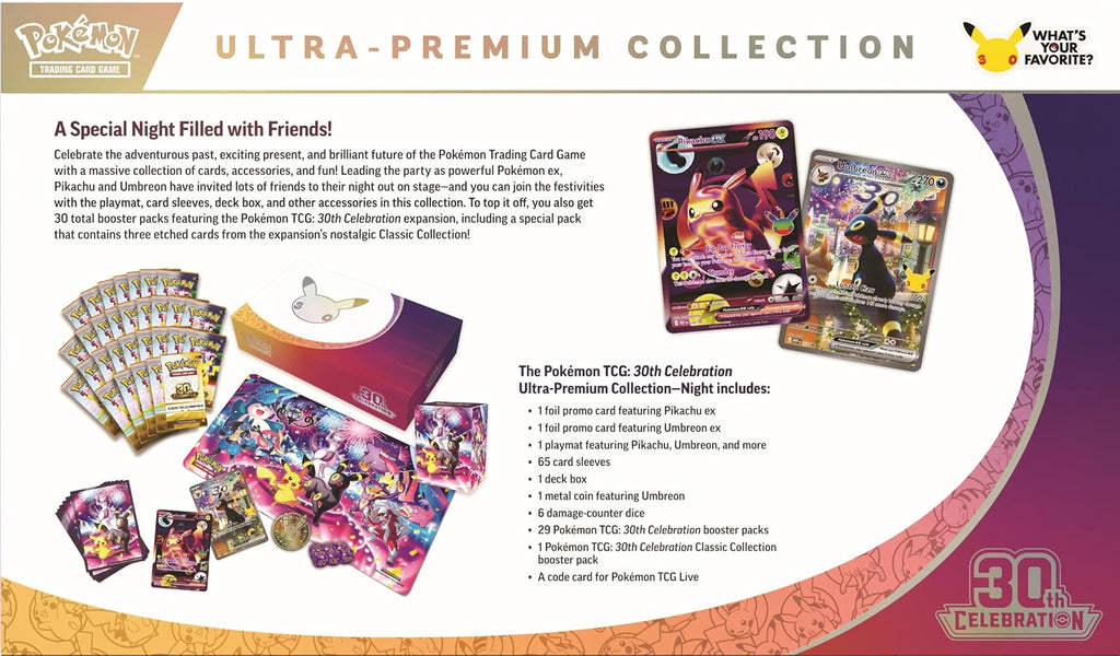 Pokémon TCG: 30th Celebration Ultra Premium Collection