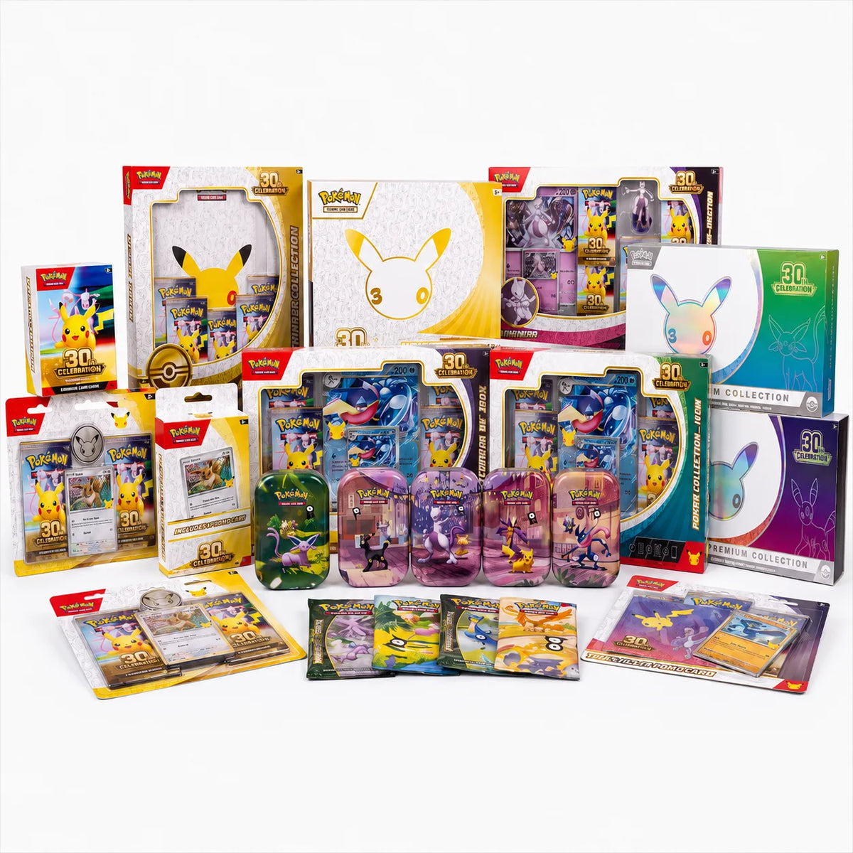 Pokémon TCG: 30th Celebration Complete Collection Bundle