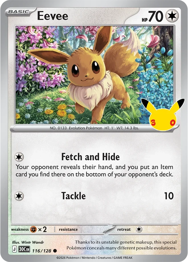 Pokémon TCG: 30th Celebration 2 Pack Blister