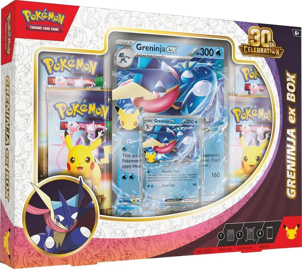 Pokémon TCG: 30th Celebration Pokémon ex Box
