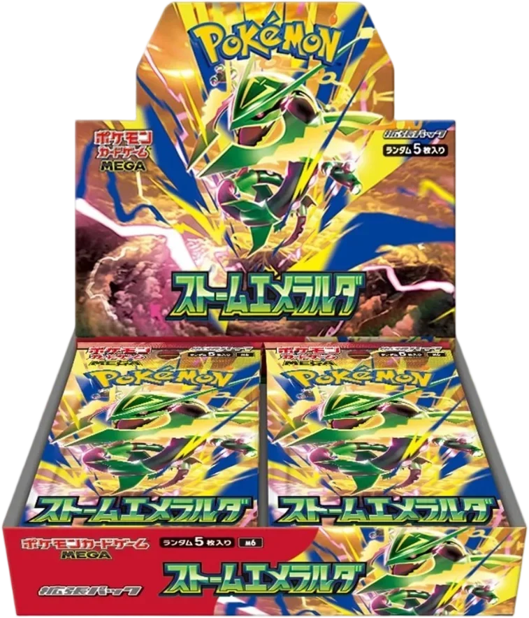 Pokémon TCG: Mega Evolution Delta Reign Storm Emeralda Japanese Booster Box