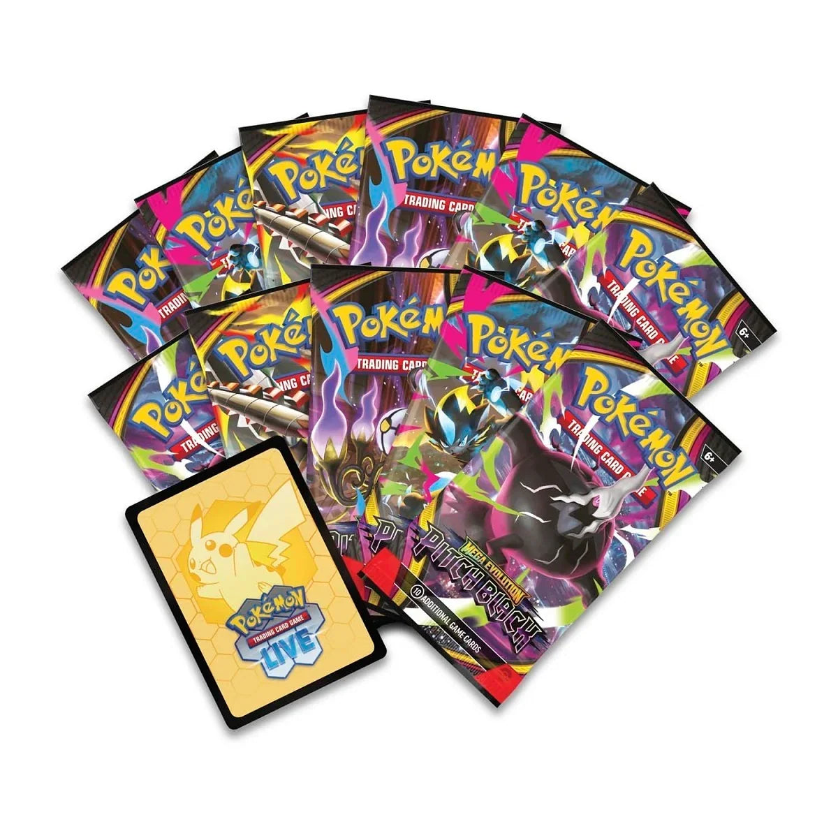 Pokémon TCG: Mega Evolution Pitch Black Pokémon Center Elite Trainer Box